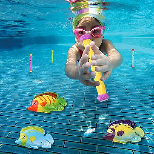 Розвиваючий набір іграшок для підводного плавання від Obetty