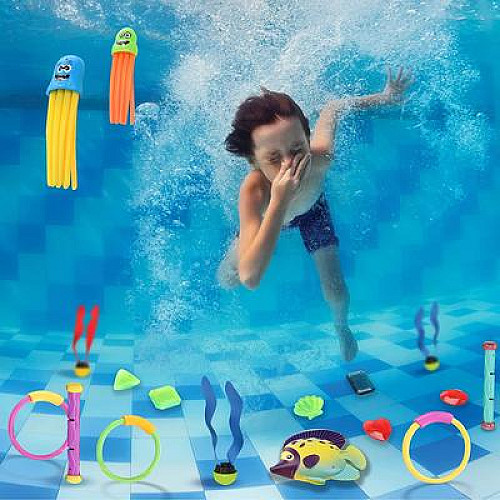 Развивающий набор игрушек для подводного плавания от Obetty