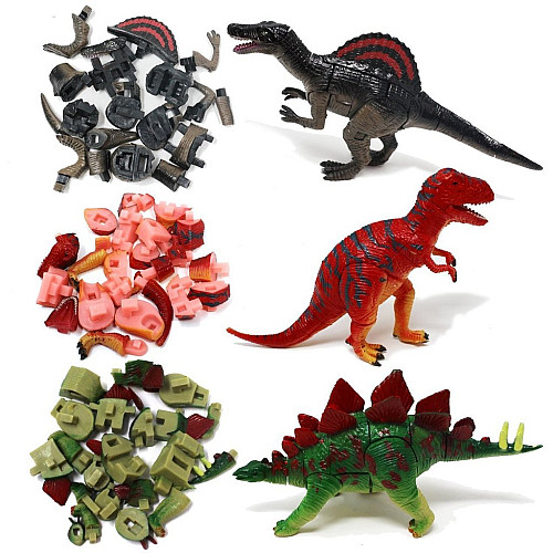 Набор 3D пазлов динозавров в яйцах (6 шт) от Joyin