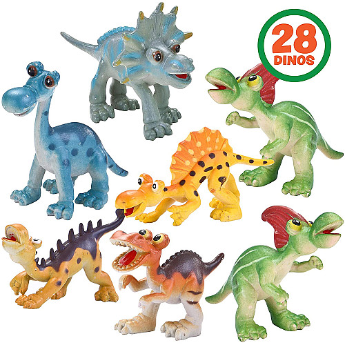 Развивающий набор Валентинки с динозаврами (7 фигурок) от Joyin