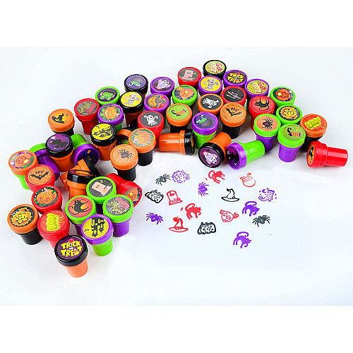 Набор для творчества разноцветные Штампы печати Хэллоуин (50 шт) от JOYIN