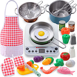 Развивающий набор Кухонные аксессуары и продукты (28 предметов) от Joyin