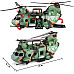 Развивающий набор Вертолет с военной техникой 10-в-1 от JOYIN