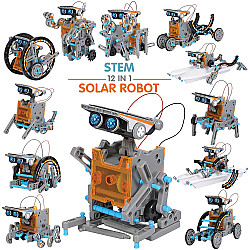 Науковий STEM набір Роботи на сонячній батареї (12 шт) від JOYIN