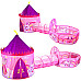 Палатка игровая Замок единорога с туннелем и площадкой от Joyin