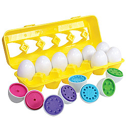 Набор для счета и сортировки Лоток с яйцами (12 шт) от Kidzlane