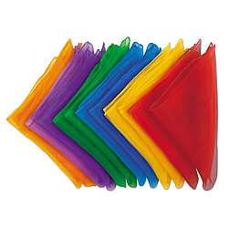 Тактильный набор Разноцветные платочки (12 шт) от Lakeshore