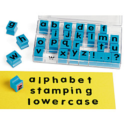 Обучающий набор штампов Английский алфавит строчные буквы (30 шт) от Lakeshore