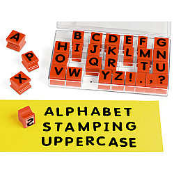Обучающий набор штампов Английский алфавит заглавные буквы (30 шт) от Lakeshore