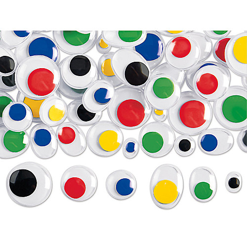 Творческий набор для коллажей Разноцветные глазки (300 шт) от Lakeshore