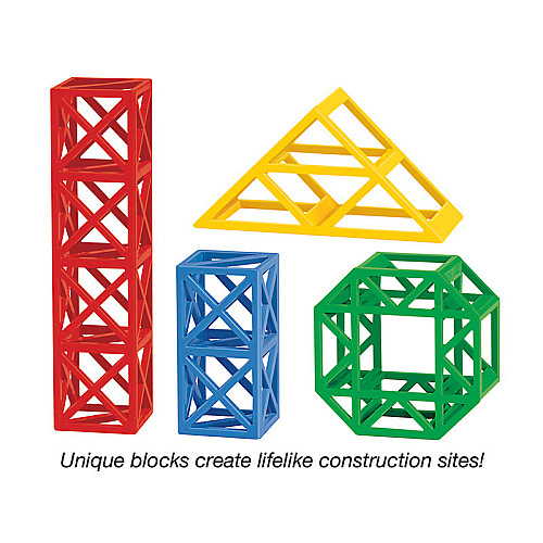 Строительный набор Разноцветные блоки (50 блоков) от Lakeshore