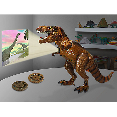 Развивающий проектор динозавр Ти Рекс с 3 дисками от Lakeshore
