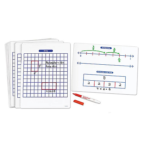 Пластиковая доска для формирования математических навыков (1 шт) от Lakeshore