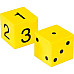 Розвиваючий набір для рахунку М'які ігрові кубики (144 шт) від Lakeshore