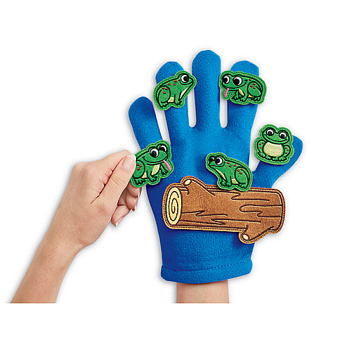 Фігурки для сенсорної рукавички Жаби (6 шт) від Lakeshore