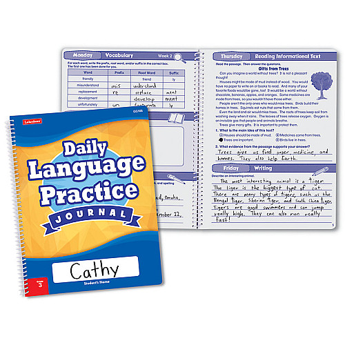 Обучающая тетрадь Ежедневная языковая практика (3 класс) от Lakeshore