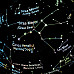 Светящийся глобус с картой звездного неба от Lakeshore