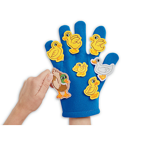 Фігурки для сенсорної рукавички Маленькі каченята (7 шт) від Lakeshore