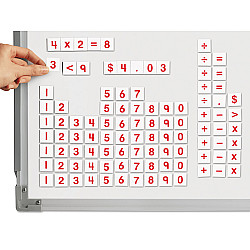 Математический магнитный набор Цифры и знаки операций (100 шт) от Lakeshore
