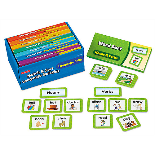 Обучающий набор Языковые навыки (158 карточек) от Lakeshore