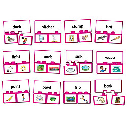 Обучающий набор пазлы Многозначные слова (12 карточек) от Lakeshore
