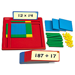 Математический набор для умножение и деления Кубики (134 шт) от Lakeshore
