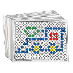 Развивающий набор Карточки для магнитной мозаики (15 шт) от Lakeshore