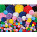 Тактильний набір Різнобарвні м'які помпони (100 шт) від Lakeshore