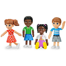 Развивающий набор Фигурки детей (4 куклы) от Lakeshore