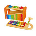 Развивающий набор (6 предметов) ксилофон с молотком и шариками