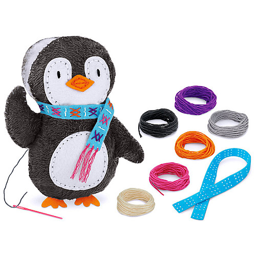 Набор для шитья Пингвин с шарфиком от Lakeshore
