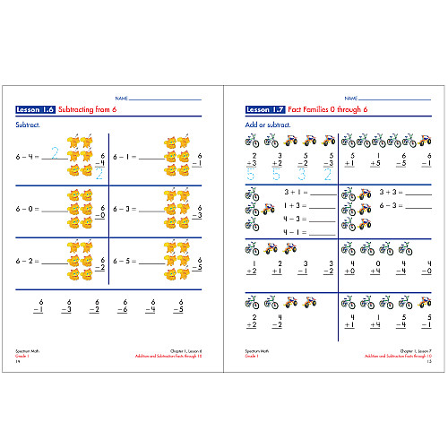 Навчальний інтерактивний зошит з математики 1 клас (1 шт) від Lakeshore