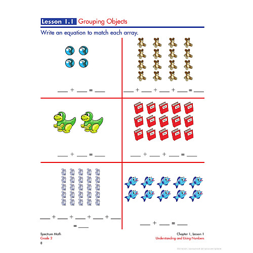 Обучающая интерактивная тетрадь по математике 2 класс (1 шт) от Lakeshore