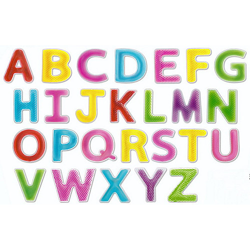 Тактильний набір Сенсорні букви (26 шт) від Lakeshore
