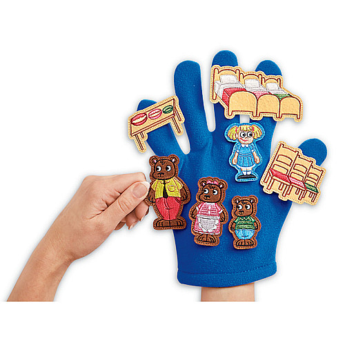 Фігурки для сенсорної рукавички Маша і ведмеді (7 шт) від Lakeshore