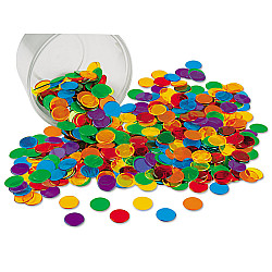 Набор для сортировки Разноцветные кружочки (500 шт) от Lakeshore