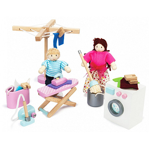 Развивающий набор игрушечной мебели Прачечная от Le Toy Van