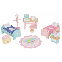 Развивающий набор игрушечной мебели комната Ромашка от Le Toy Van