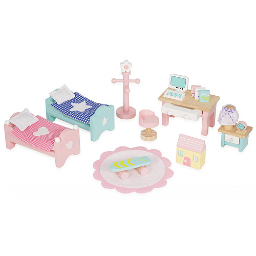 Развивающий набор игрушечной мебели комната Ромашка от Le Toy Van
