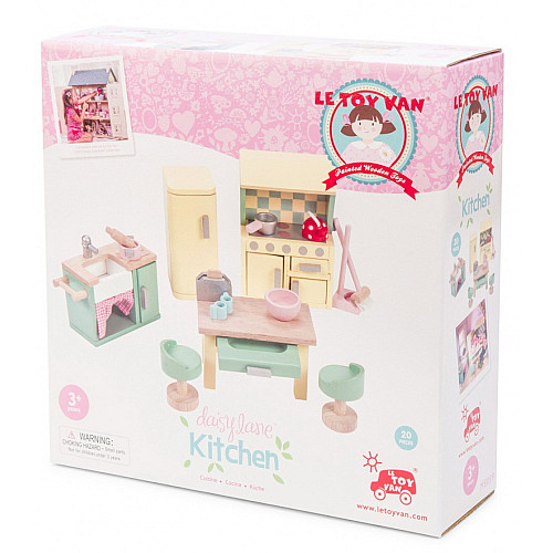Развивающий набор игрушечной мебели кухня Ромашка от Le Toy Van