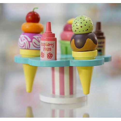 Развивающий набор пирамидки Мороженое от Le Toy Van