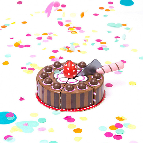 Развивающий набор Шоколадный торт от Le Toy Van