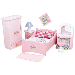 Розвиваючий набір іграшкових меблів спальня Цукрова слива від Le Toy Van