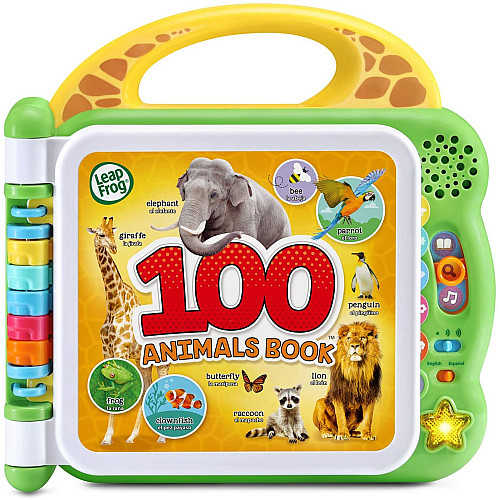 Розвиваюча іграшка книга 100 тварин від LeapFrog