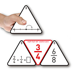 Набор для счета Математические треугольники (72 шт) от Learning Advantage