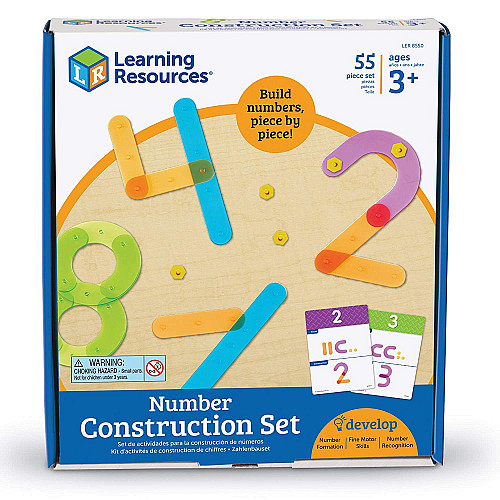 Навчальний конструктор Цифри (55 шт) від Learning Resources