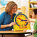 Навчальні аналоговий годинник на 12 секторів від Learning Resources