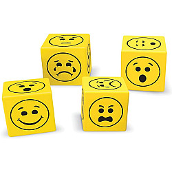 Розвиваючий набір кубиків Емоції (200 шт) від Learning Resources