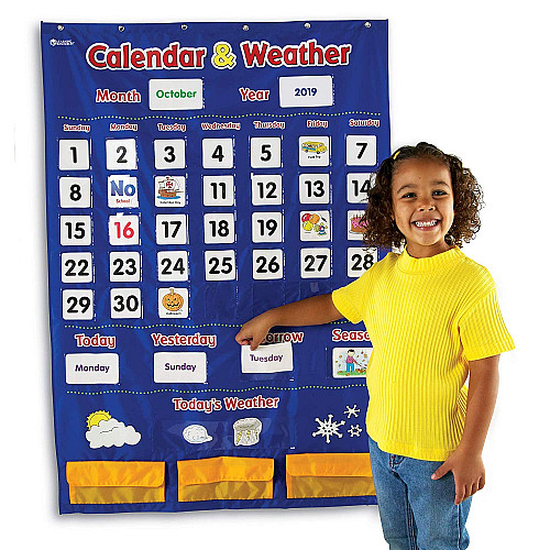 Навчальний набір планер Погода (136 карток) від Learning Resources
