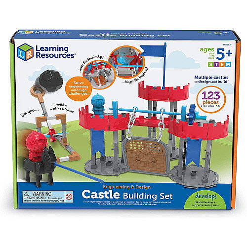 Развивающий STEM набор Замок (123 детали) от Learning Resources